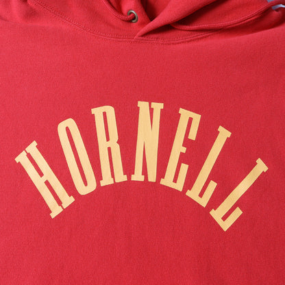 単色タグ復刻モデル HORNELLロゴ リバースウィーブ スウェット パーカー