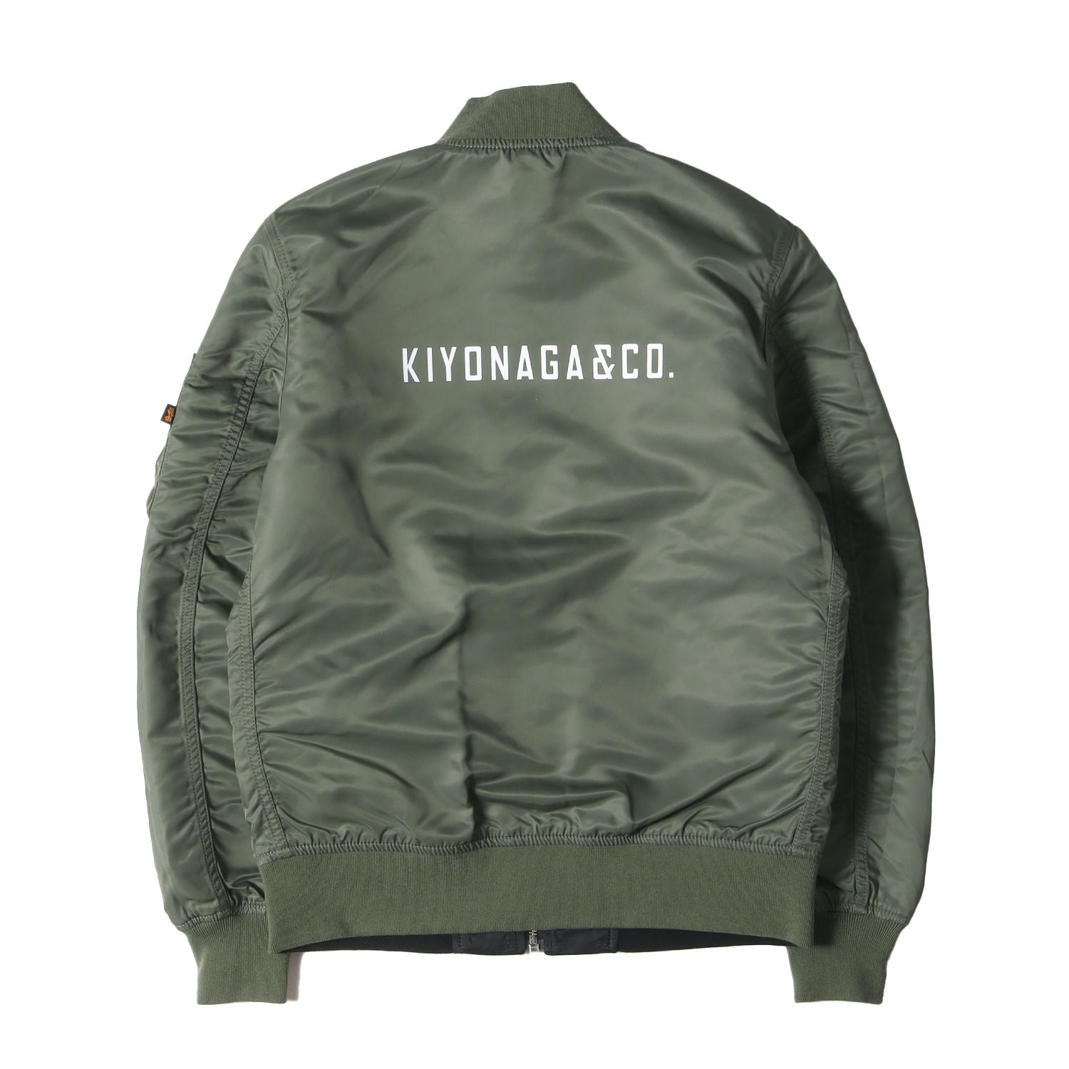 KIYONAGA&CO. (キヨナガ&コー) ×FUJIWARA&CO. ×ALPHA リバーシブル MA KIYONAGA&CO. (キヨナガ&コー) ×FUJIWARA&CO. ×ALPHA リバーシブル MA
