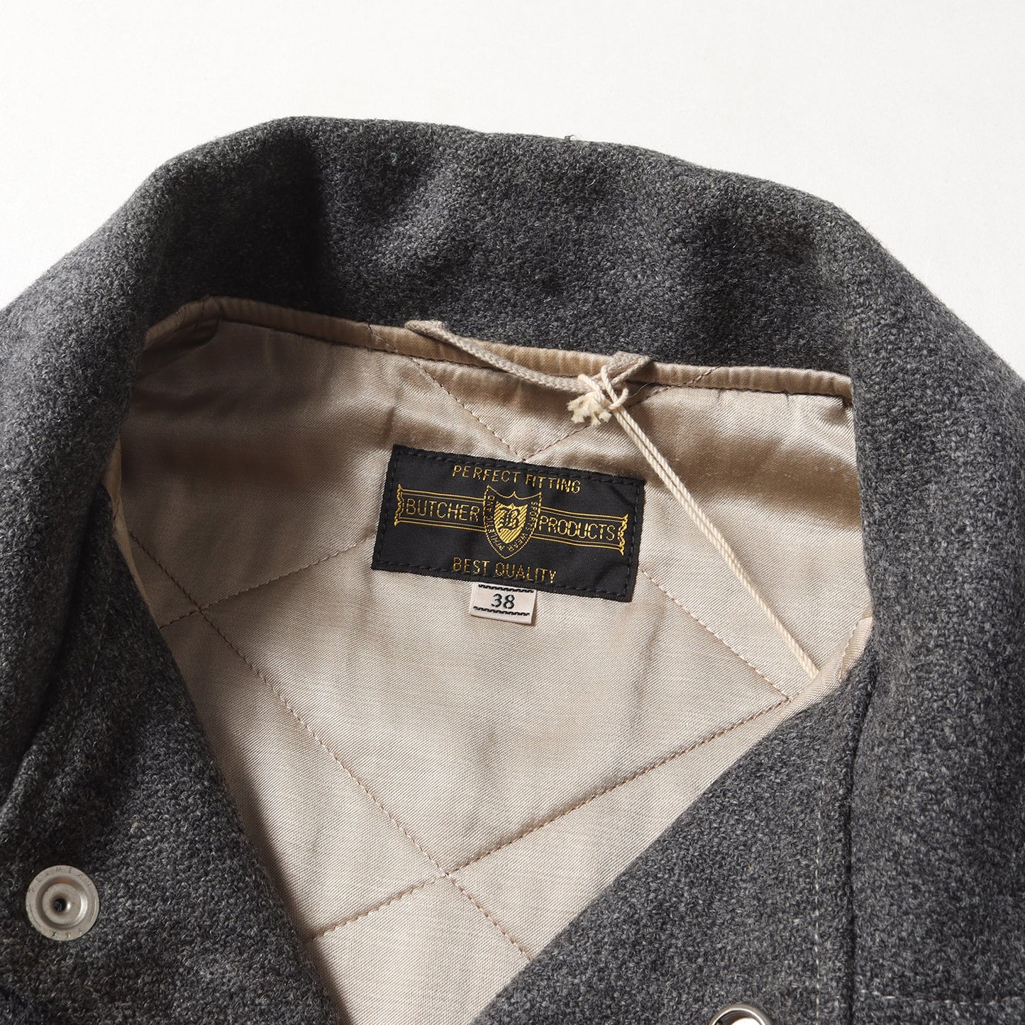BUTCHER PRODUCTS メルトンウール スタジャン / アワードジャケット(Award Jacket)
