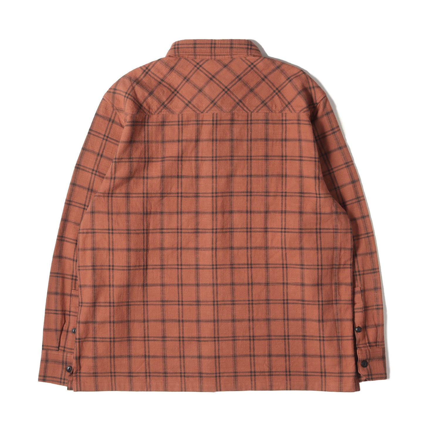 23SS ヘビー コットンスラブ チェック シャツ(CHECK SHIRTS)