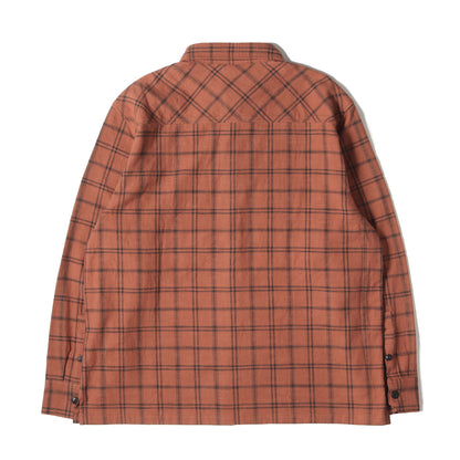 23SS ヘビー コットンスラブ チェック シャツ(CHECK SHIRTS)