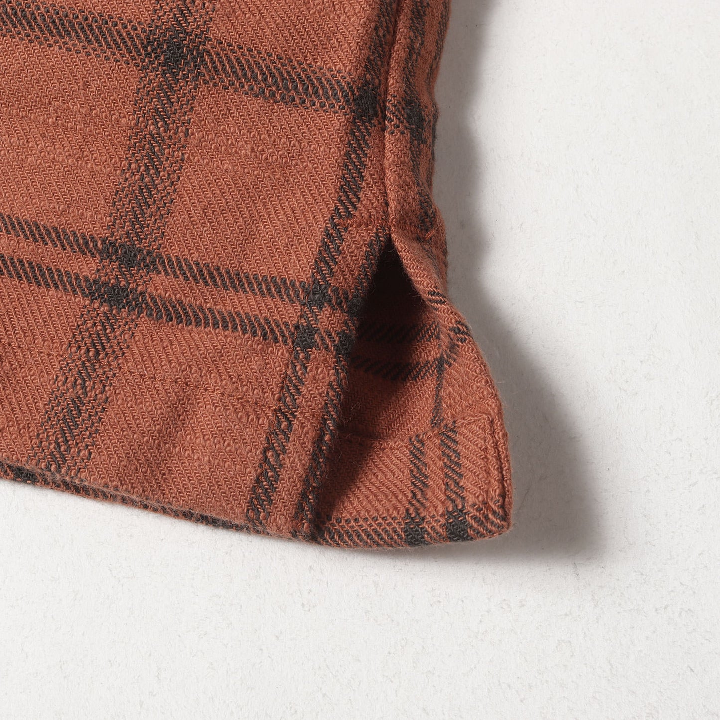 23SS ヘビー コットンスラブ チェック シャツ(CHECK SHIRTS)