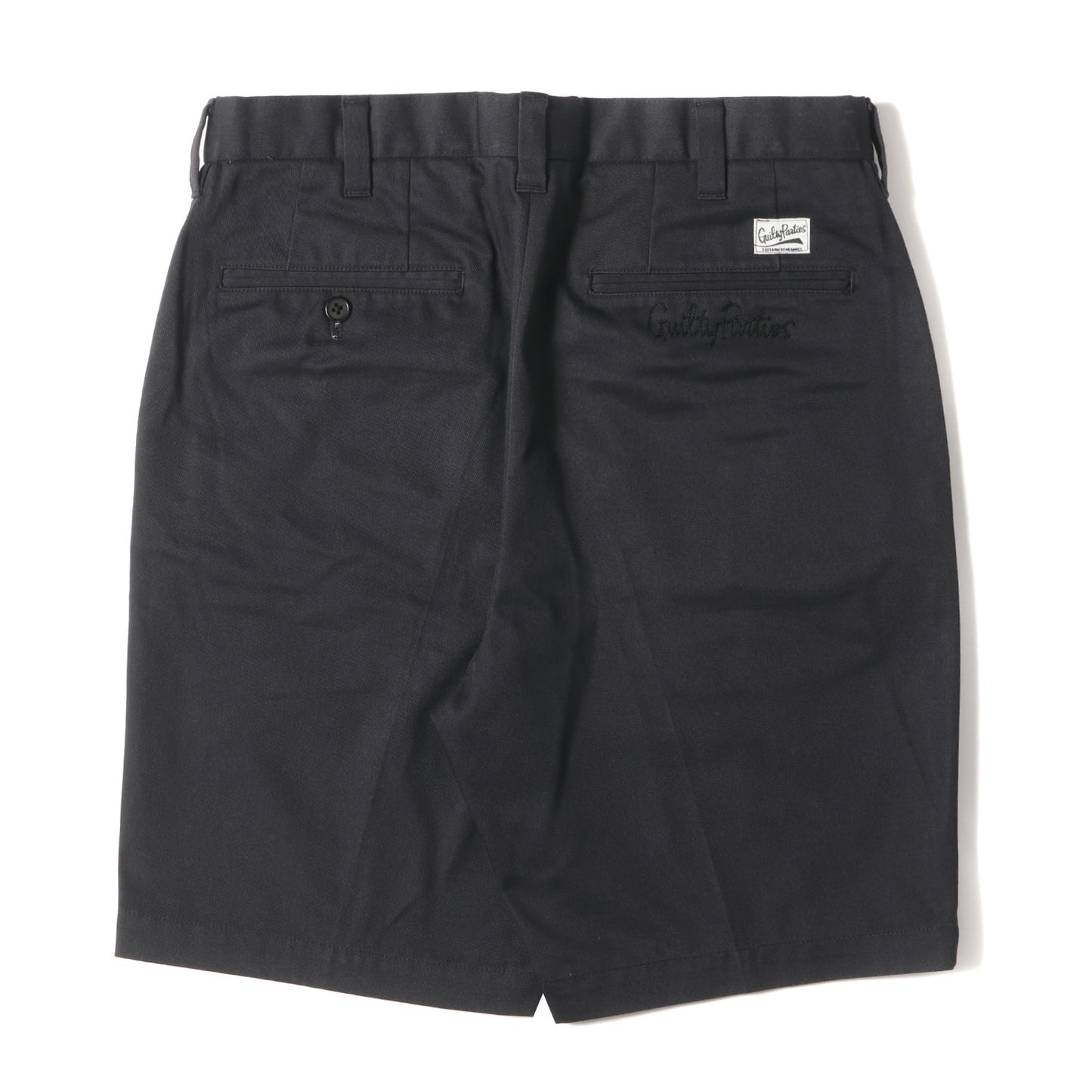 チェーン刺繍ロゴ T/Cツイル チノ ショーツ