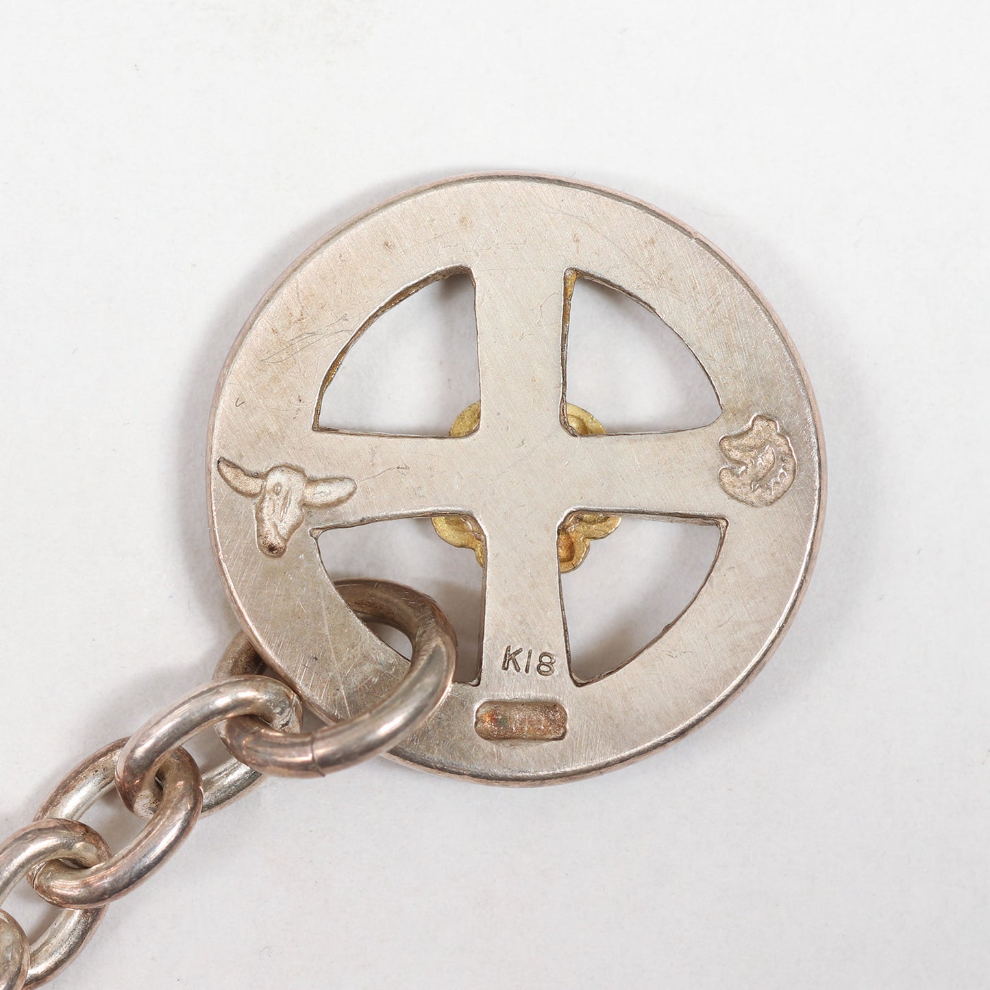 石付き全金ホイール付き クロス & イーグルフック & レギュラーホイール GPローズ付きチェーン セット