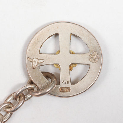 石付き全金ホイール付き クロス & イーグルフック & レギュラーホイール GPローズ付きチェーン セット