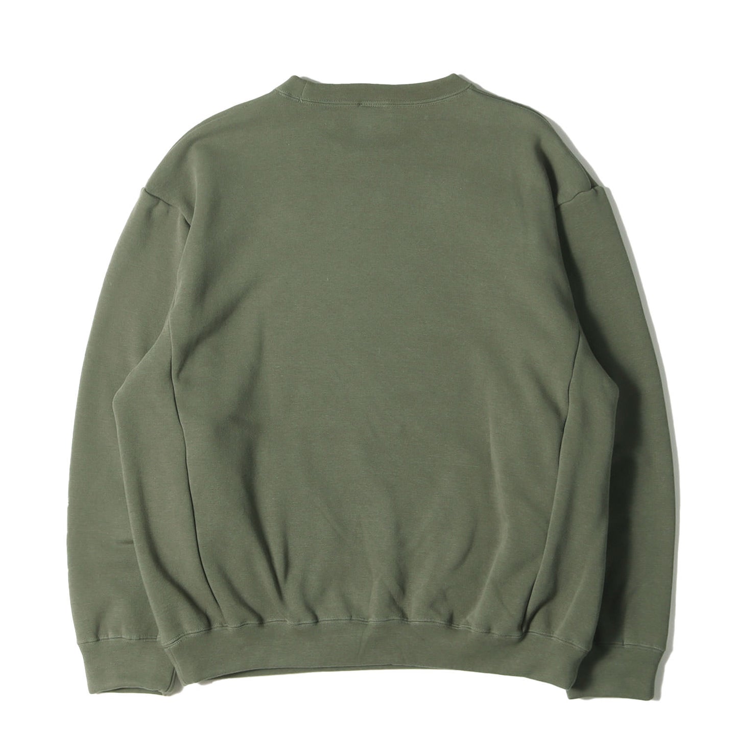22AW 裏地フリース ボンバーヒート ストレッチ スウェット(Bomber heat trade mark logo wappen crew neck sweat)