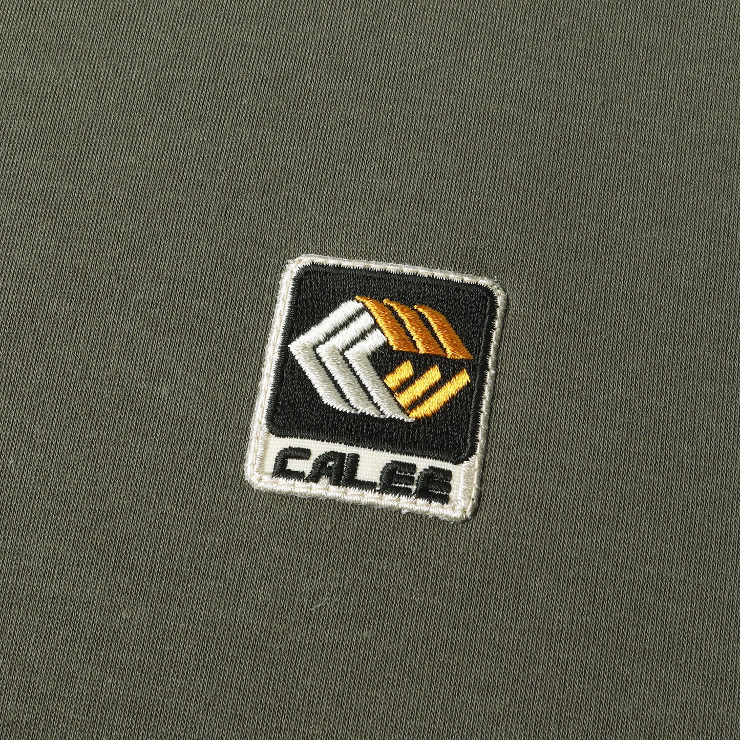 22AW 裏地フリース ボンバーヒート ストレッチ スウェット(Bomber heat trade mark logo wappen crew neck sweat)