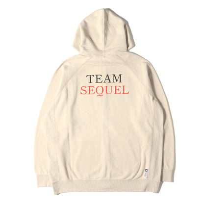23SS TEAMロゴ ジップ スウェット パーカー(ZIP HOODIE)