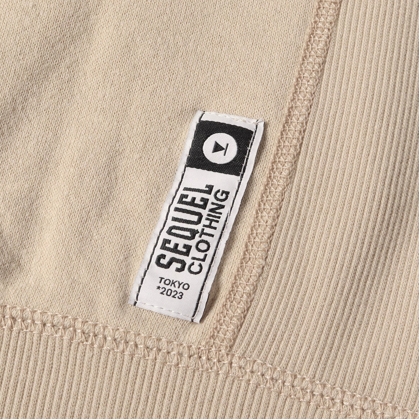 23SS TEAMロゴ ジップ スウェット パーカー(ZIP HOODIE)