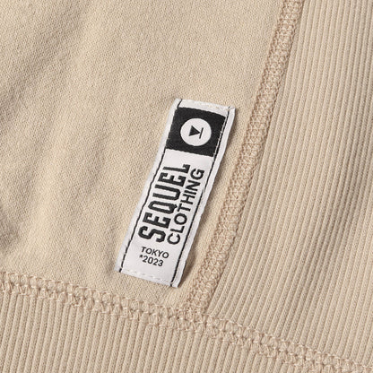 23SS TEAMロゴ ジップ スウェット パーカー(ZIP HOODIE)