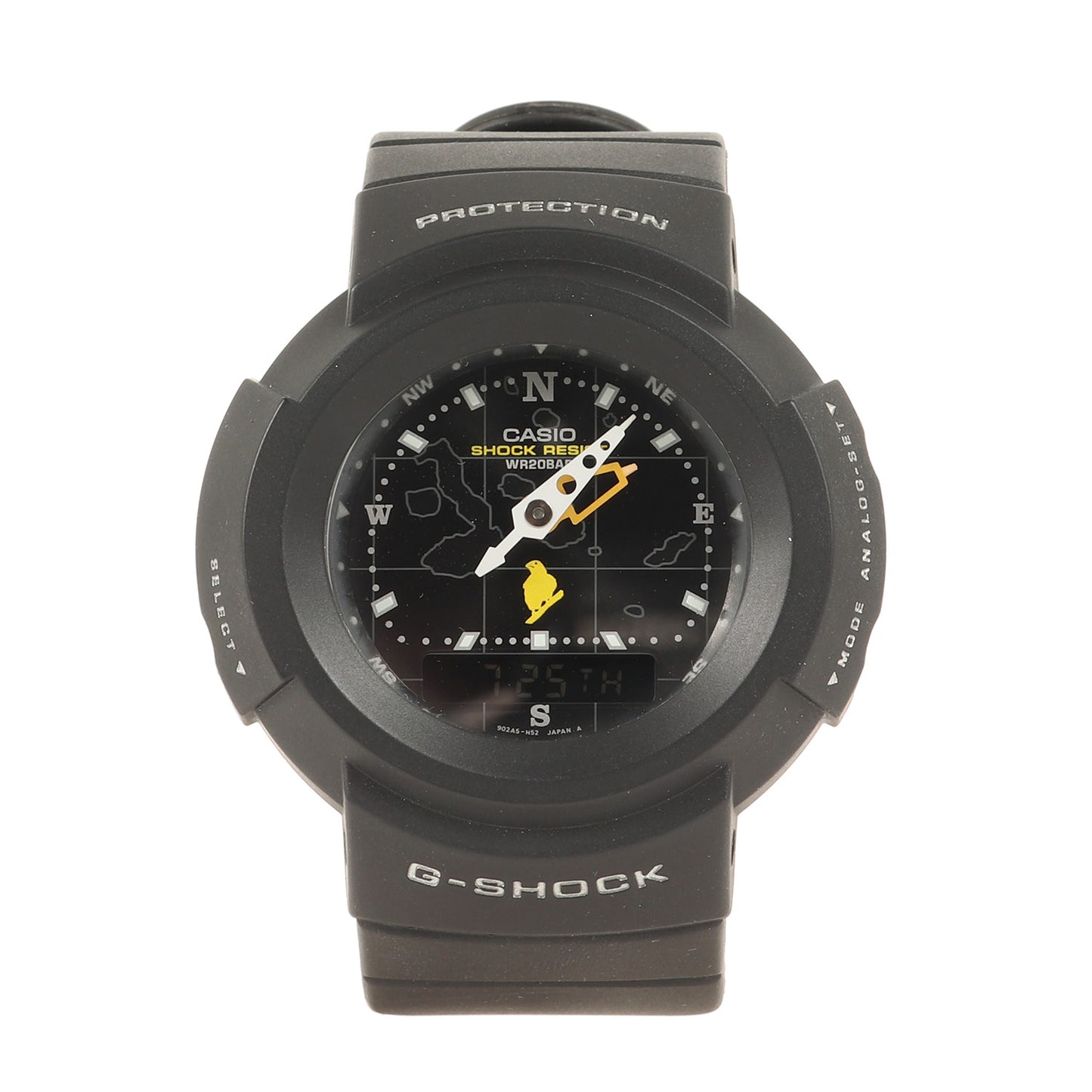 90s AW-500D-9E2T ガラパゴス ダーウィン研究所 フィンチ デジアナ 黒 腕時計 / ウォッチ