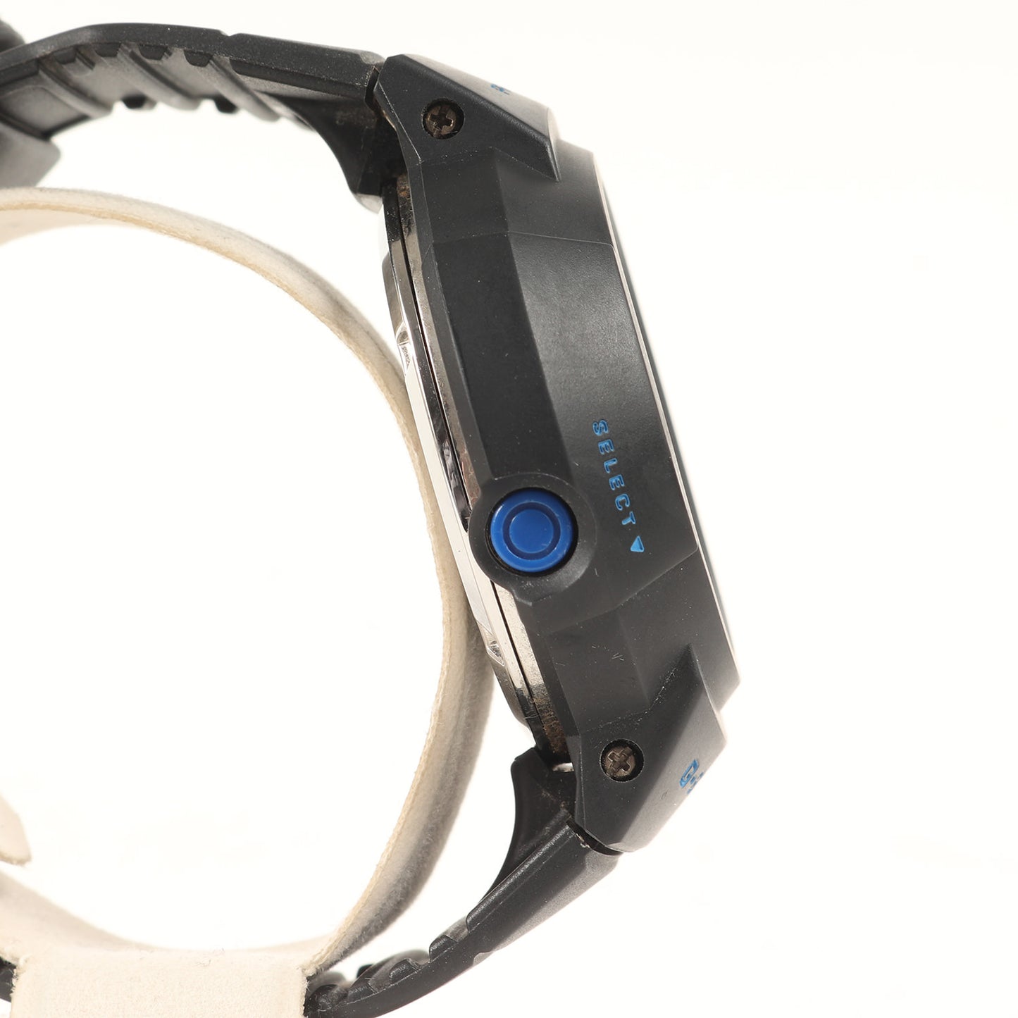 90s AW-500D-2ET ガラパゴス ダーウィン研究所 リクイグアナ デジアナ 青 腕時計 / ウォッチ