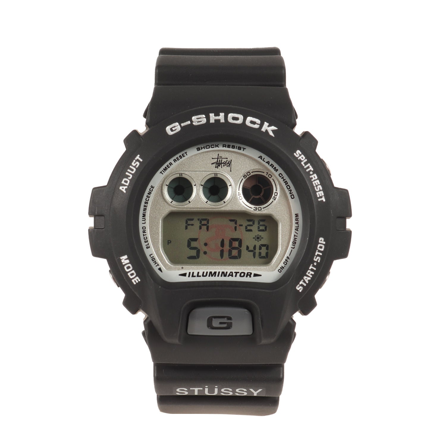 STUSSY (ステューシー) 90s 2000本限定 ×CASIO G-SHOCK DW-6900SS-1EV 初代モデル 小欠け 腕時計 /  ウォッチ - ブランド古着の通販・買取 | BEEGLE by Boo-Bee