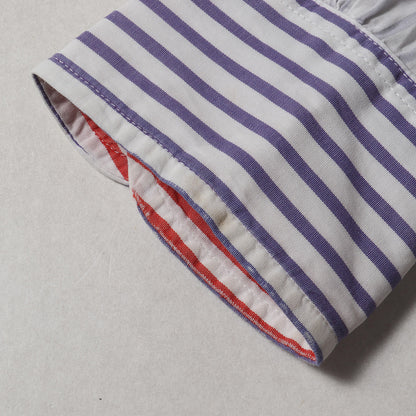 90s クレイジー ストライプ ボタンダウンャツ(USA製)