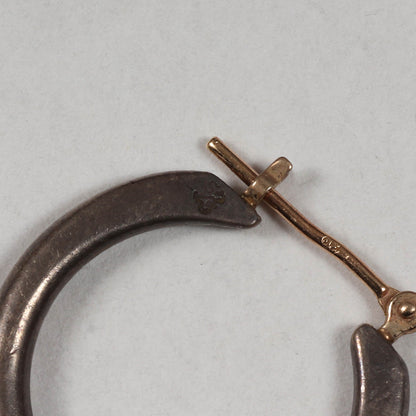 プレーン フープピアス