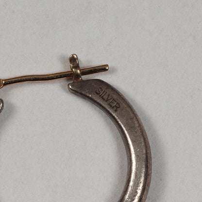 プレーン フープピアス