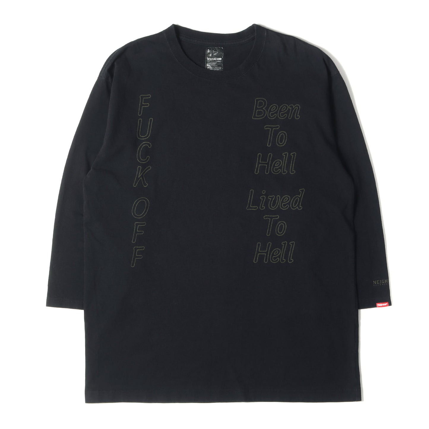 00s ミリタリー グラフィック 7分袖 Tシャツ