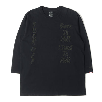 00s ミリタリー グラフィック 7分袖 Tシャツ
