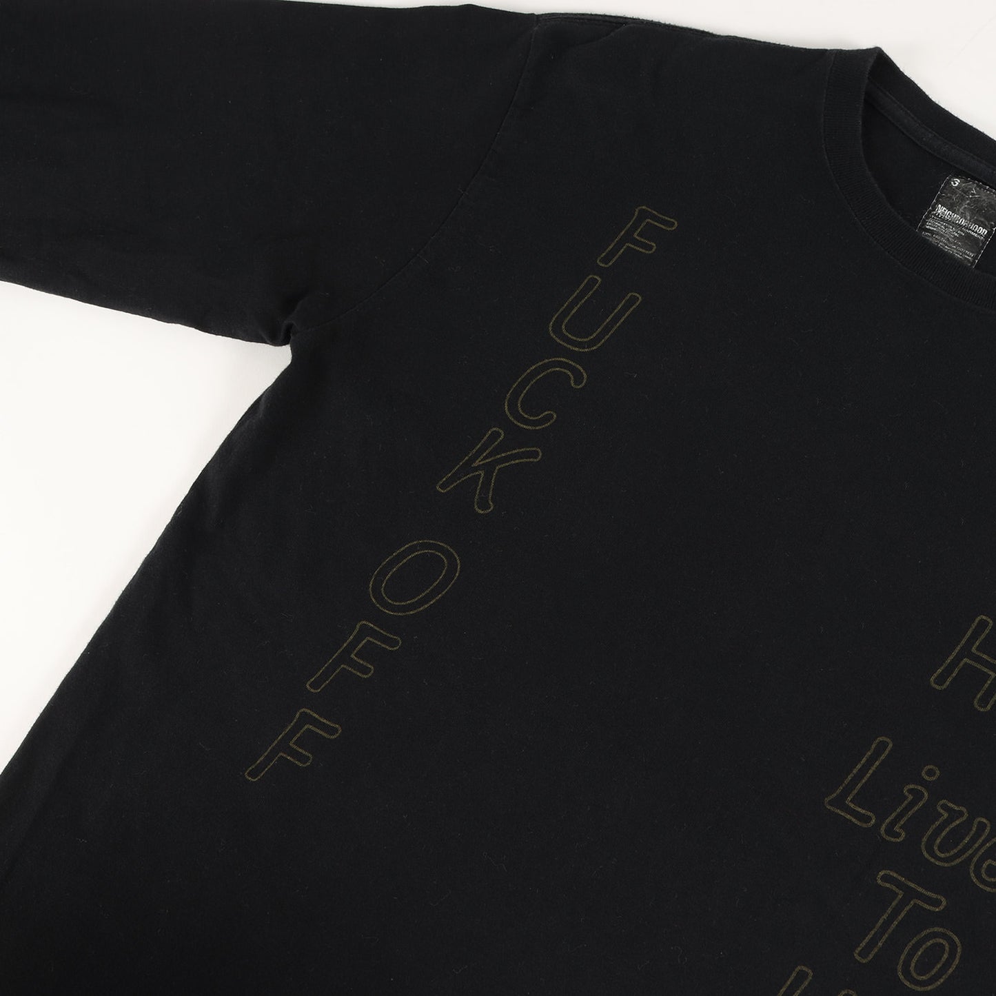 00s ミリタリー グラフィック 7分袖 Tシャツ