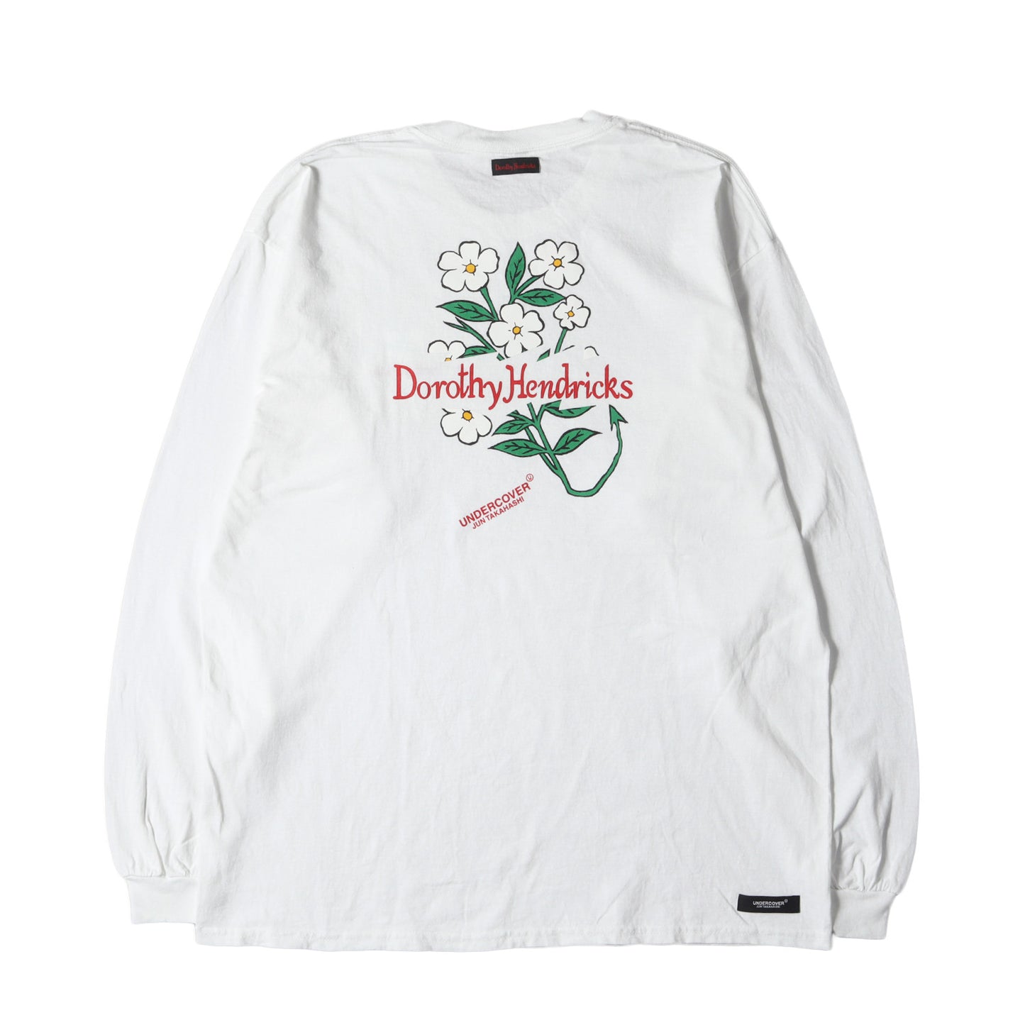 23SS ×Dorothy Hendricks フラワーグラフィック ロングスリーブ Tシャツ(DH LONG SLEEVE TEE FLOWER)