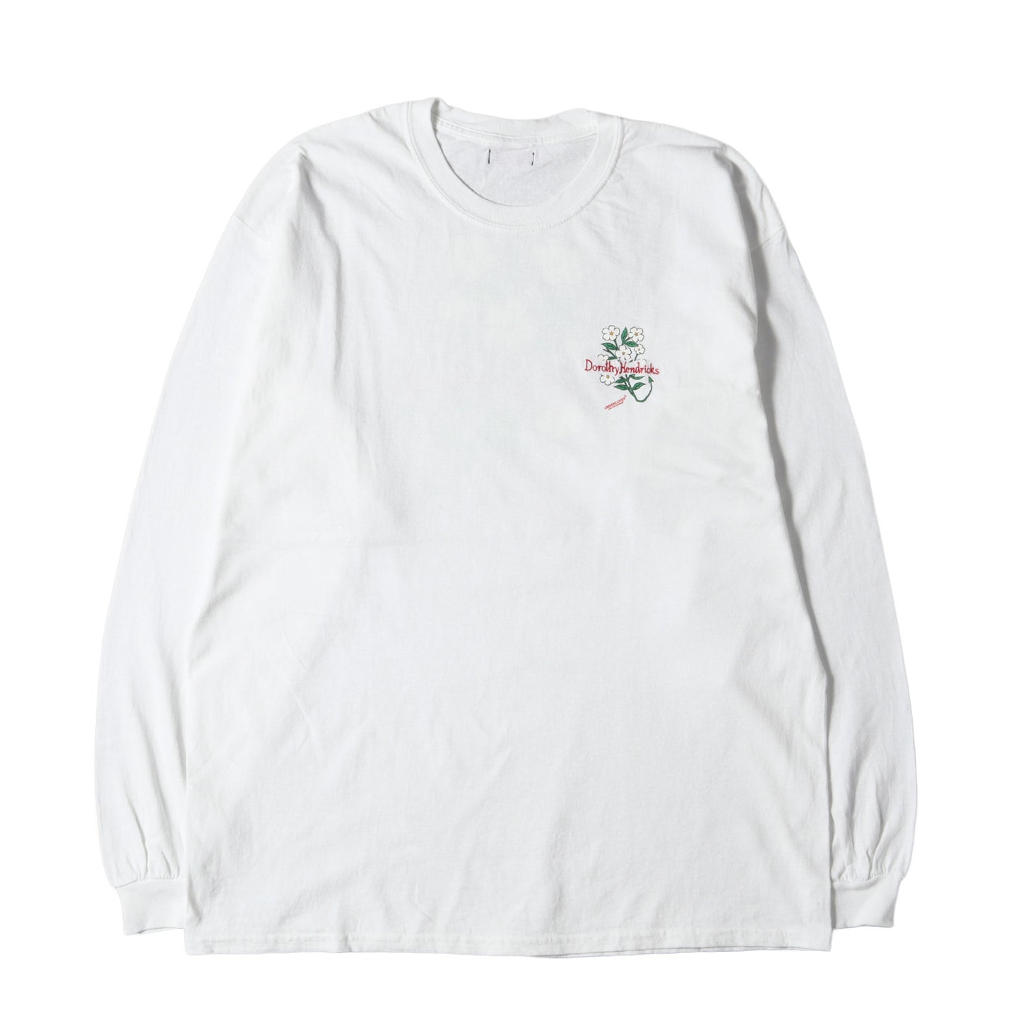 23SS ×Dorothy Hendricks フラワーグラフィック ロングスリーブ Tシャツ(DH LONG SLEEVE TEE FLOWER)