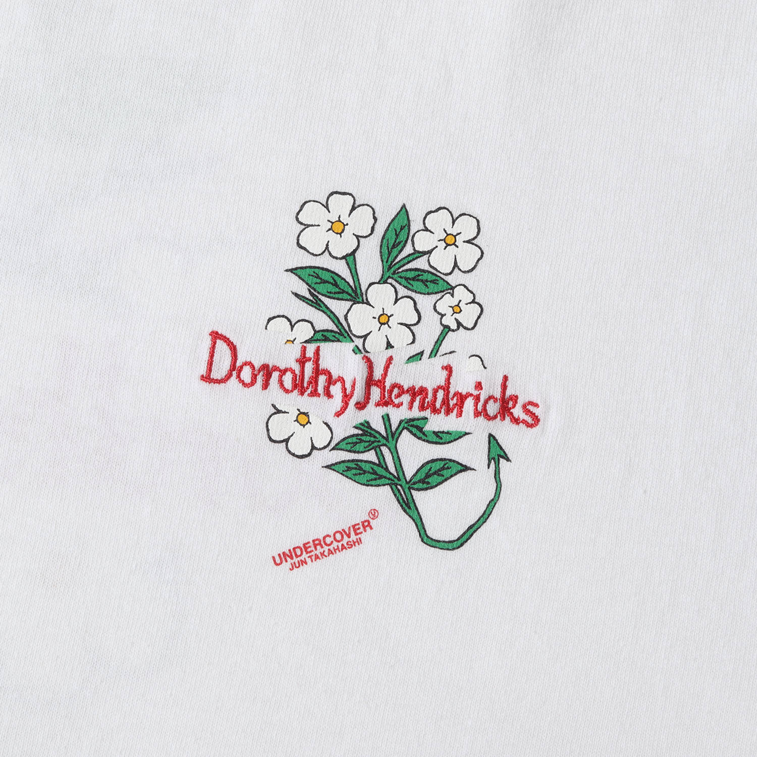 UNDERCOVER (アンダーカバー) 23SS ×Dorothy Hendricks フラワーグラフィック ロングスリーブ Tシャツ(DH  LONG SLEEVE TEE FLOWER) - ブランド古着の通販・買取 | BEEGLE by Boo-Bee