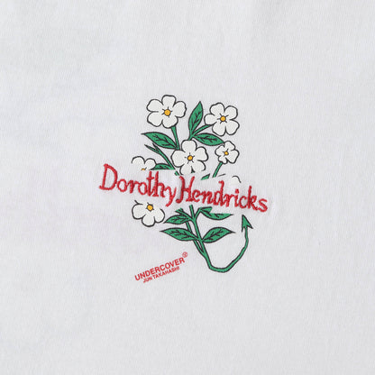 23SS ×Dorothy Hendricks フラワーグラフィック ロングスリーブ Tシャツ(DH LONG SLEEVE TEE FLOWER)