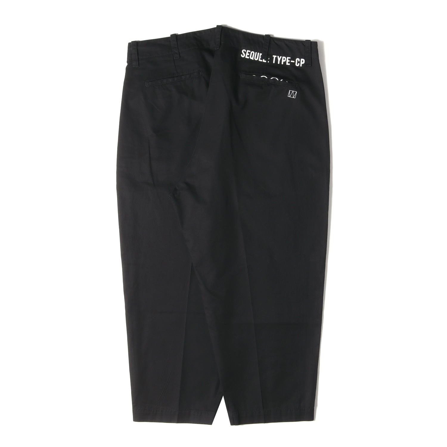 SEQUEL (シークエル) WEEKEND限定 クロップド ワイド チノパンツ(CHINO 