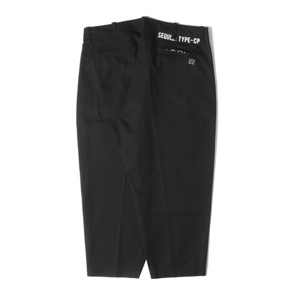 SEQUEL (シークエル) WEEKEND限定 クロップド ワイド チノパンツ(CHINO 