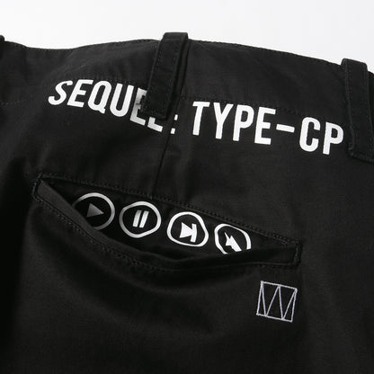 SEQUEL (シークエル) WEEKEND限定 クロップド ワイド チノパンツ(CHINO 