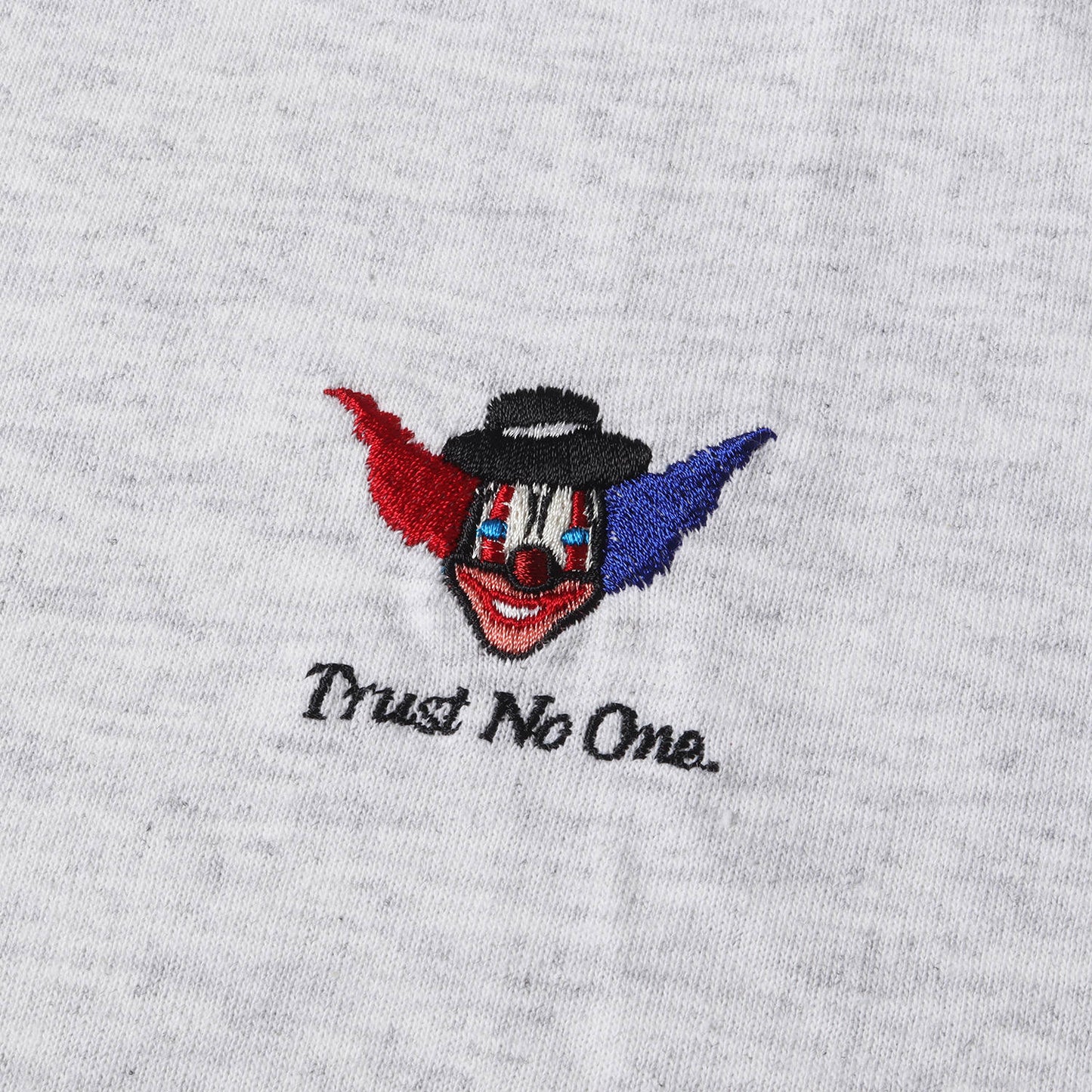 ピエロ刺繍 クルーネック Tシャツ