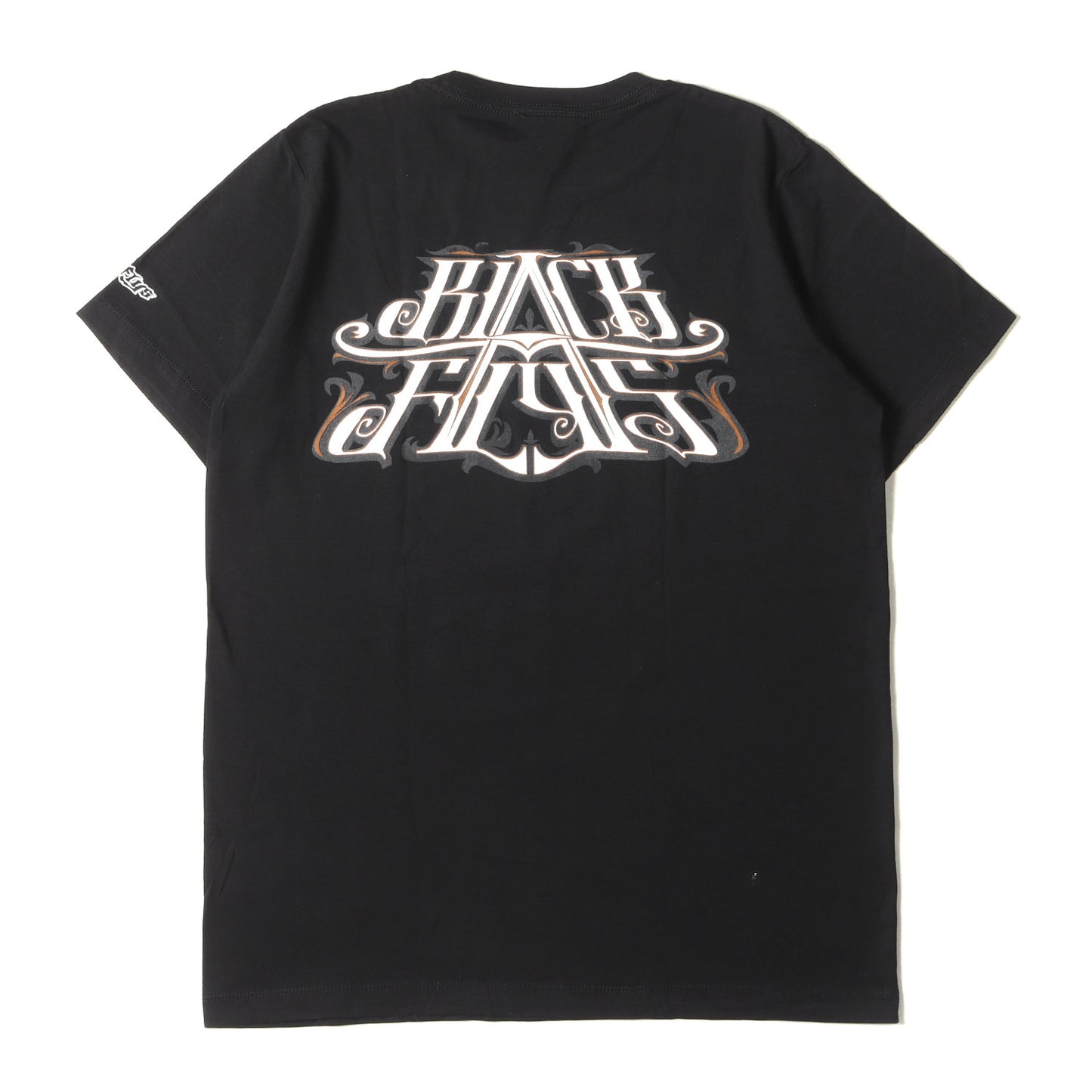 BLACKFLYS (ブラックフライ) 90s ブランドロゴ Tシャツ(USA製 / デッド 
