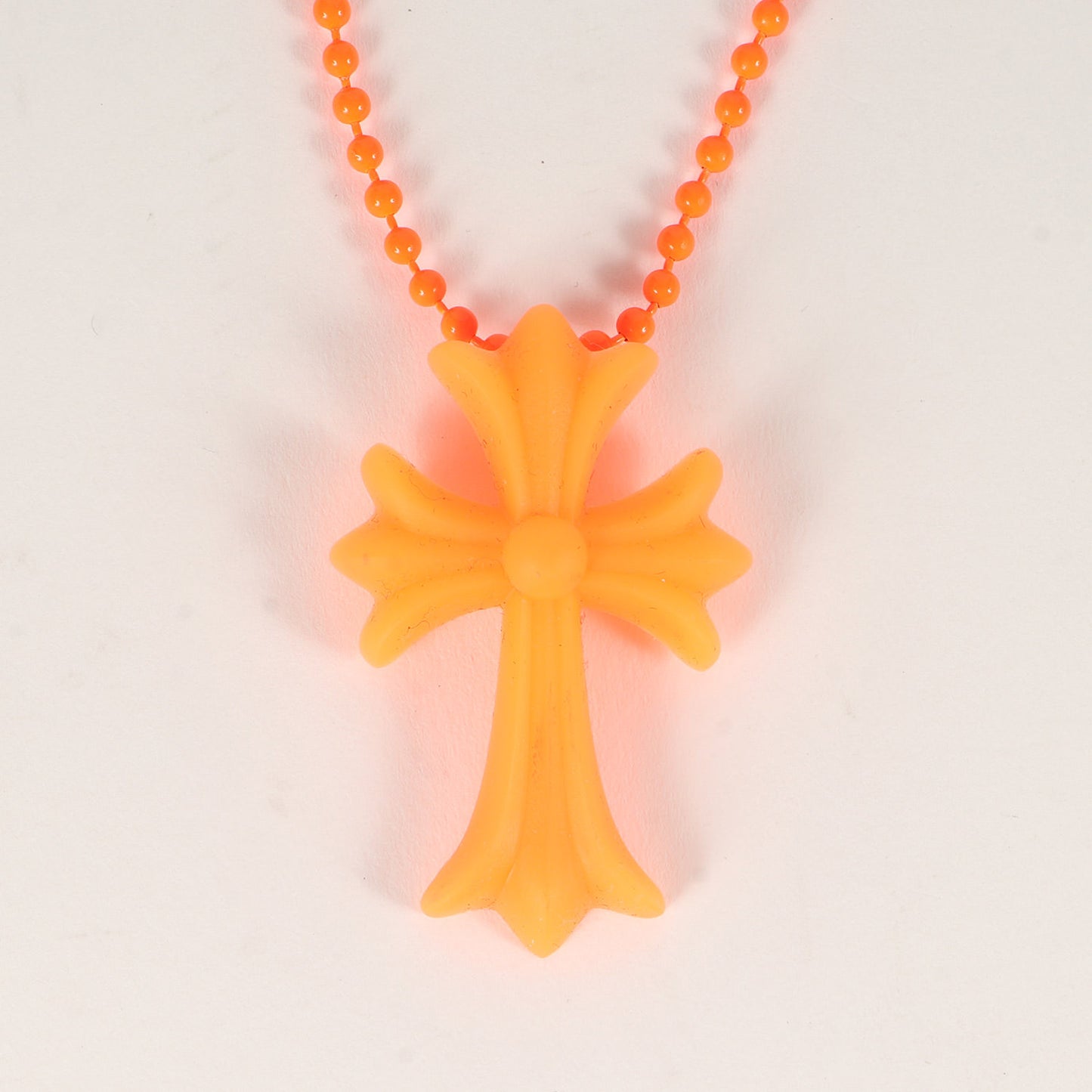 ラバー CHクロス ネックレス (RUBBER CH CRS SML)