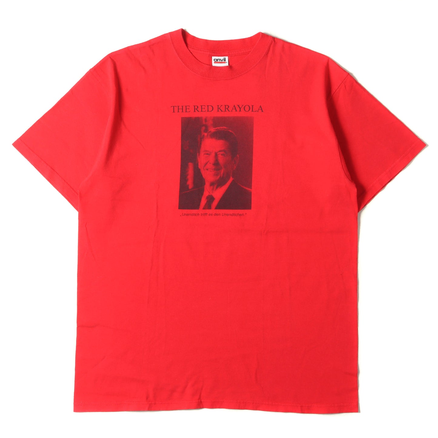 00s The Red Krayola レーガン大統領 Tシャツ(anvilボディ)
