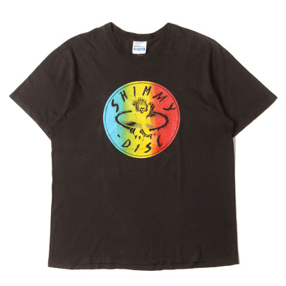 80s SHIMMY DISC アイコンマーク Tシャツ(Hanesボディ / USA製)