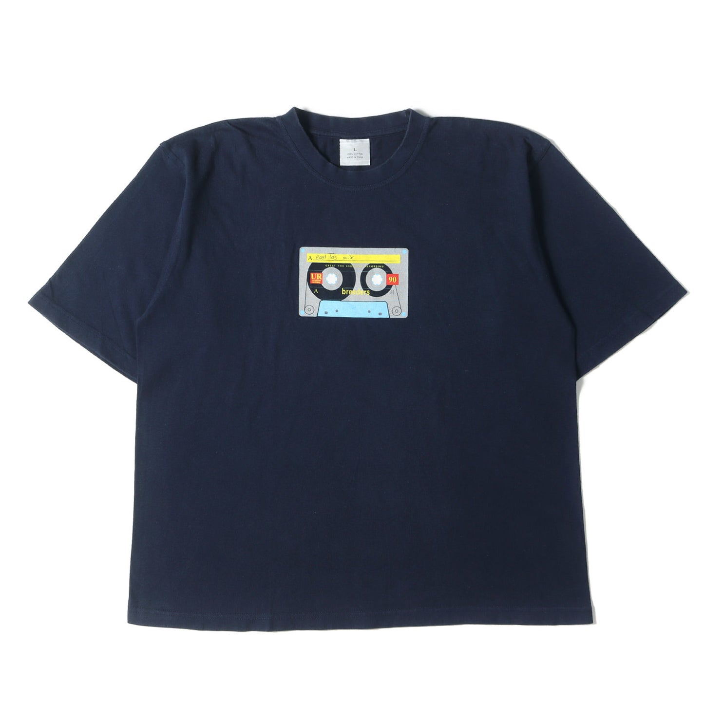 90～00s The Breeders East Los Mix Cassette Tour Tシャツ