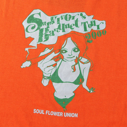 00s SOUL FLOWER UNION Survivors Banquet Tour 2000 Tシャツ(USA製)