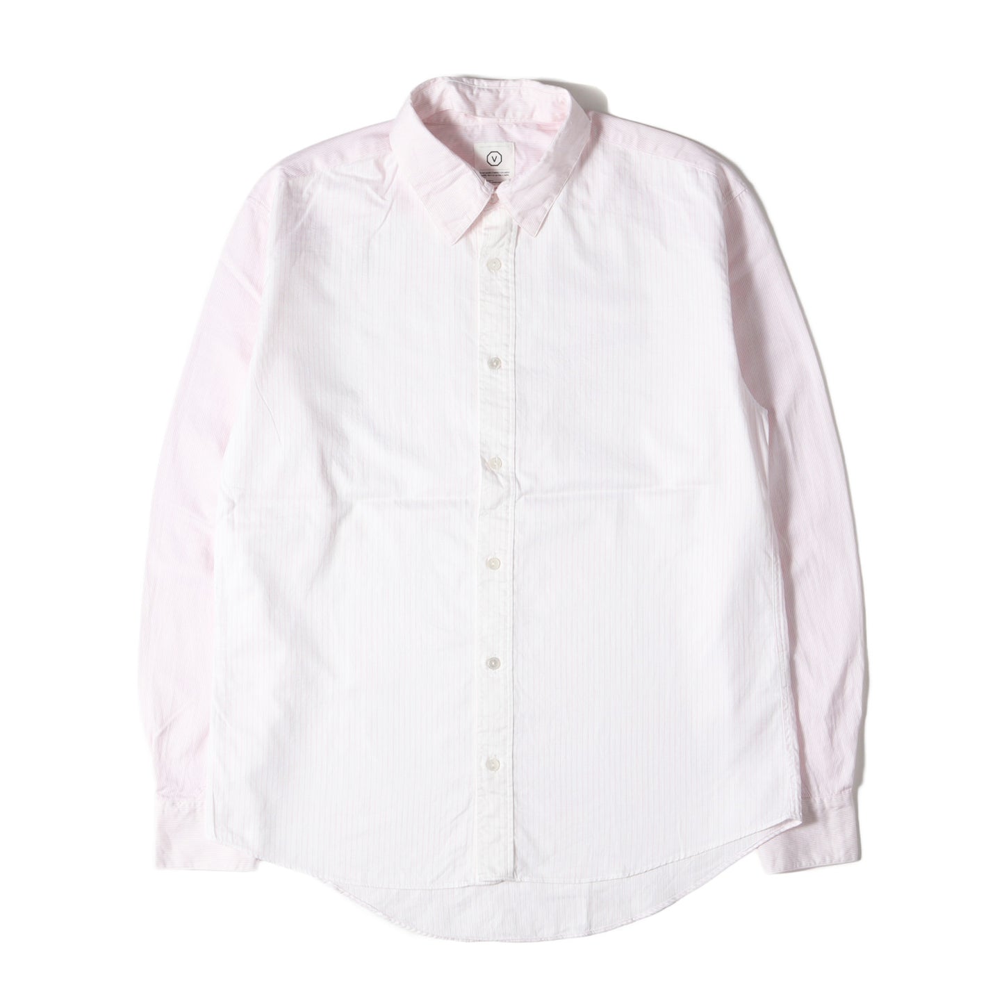 00s マルチストライプ コットン 2WAY シャツ