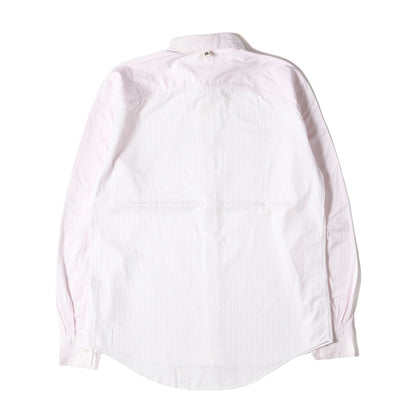 00s マルチストライプ コットン 2WAY シャツ