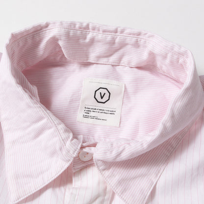 00s マルチストライプ コットン 2WAY シャツ