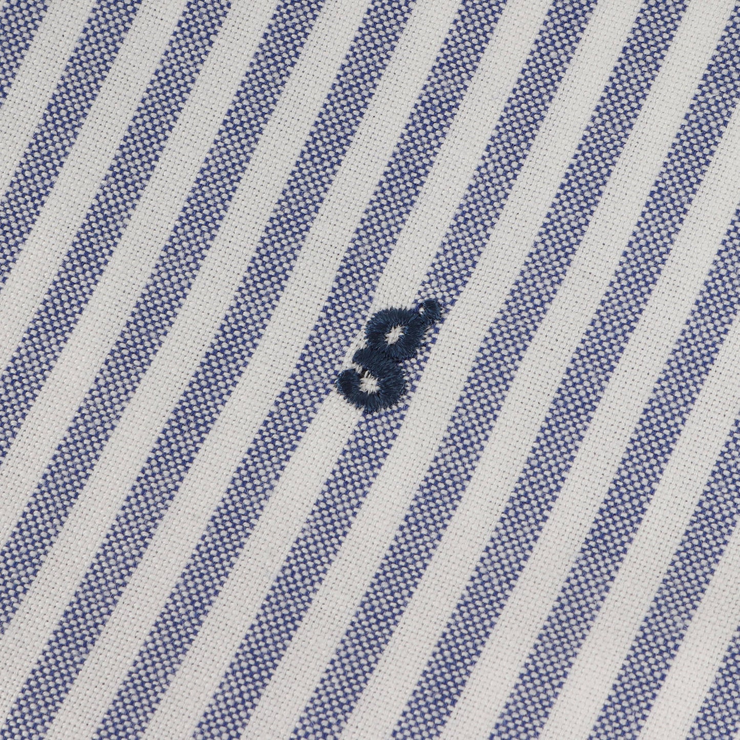 00s ストライプ オックスフォード ボタンダウン 半袖シャツ