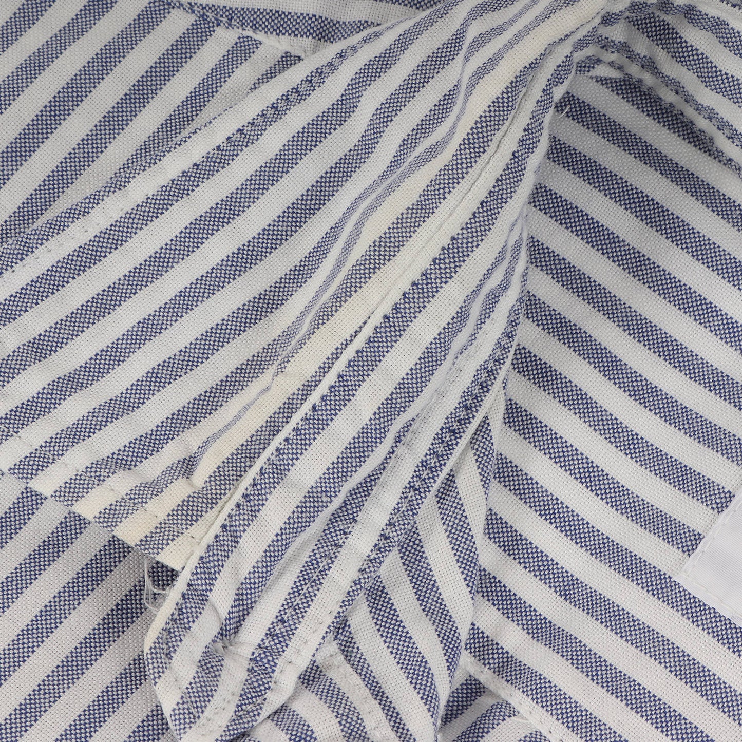 00s ストライプ オックスフォード ボタンダウン 半袖シャツ