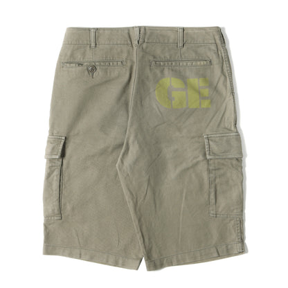 90s GEロゴ コットン カーゴショーツ