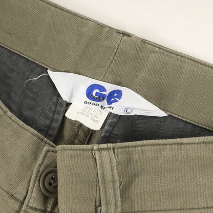 90s GEロゴ コットン カーゴショーツ