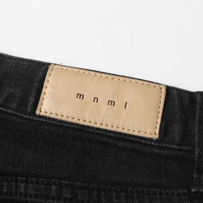膝クラッシュ加工 ストレッチ スキニー デニムパンツ