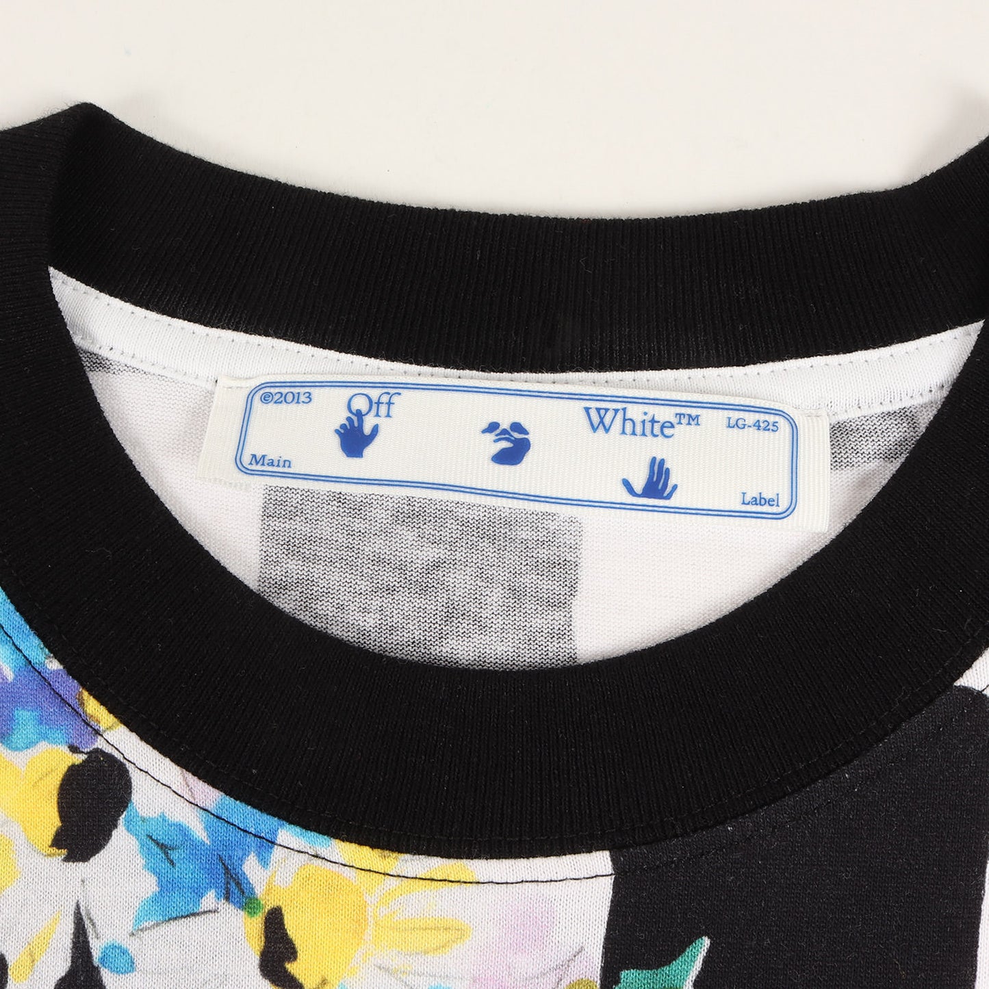 21SS チェッカー&フラワー オーバーサイズ Tシャツ(CHECK FLOWERS S/S OVER TEE)