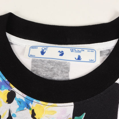 21SS チェッカー&フラワー オーバーサイズ Tシャツ(CHECK FLOWERS S/S OVER TEE)