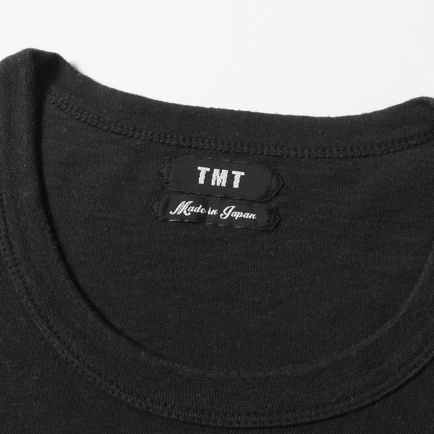 24年モデル✨バトナー　ソリッドウールダブルフェイスニット　クルーネック　黒 24年モデル✨バトナー ソリッドウールダブルフェイスニット