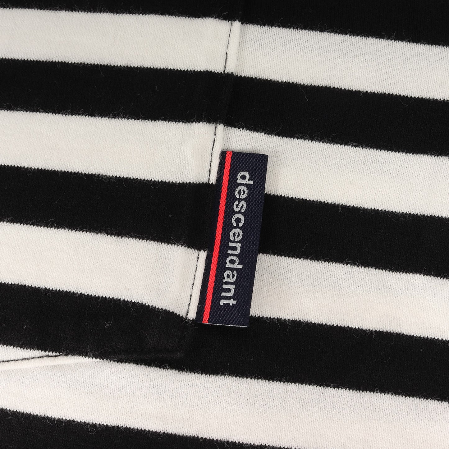 20SS 袖レイヤード ボーダー ロングスリーブ Tシャツ(MILITIA LAYERD TEE)