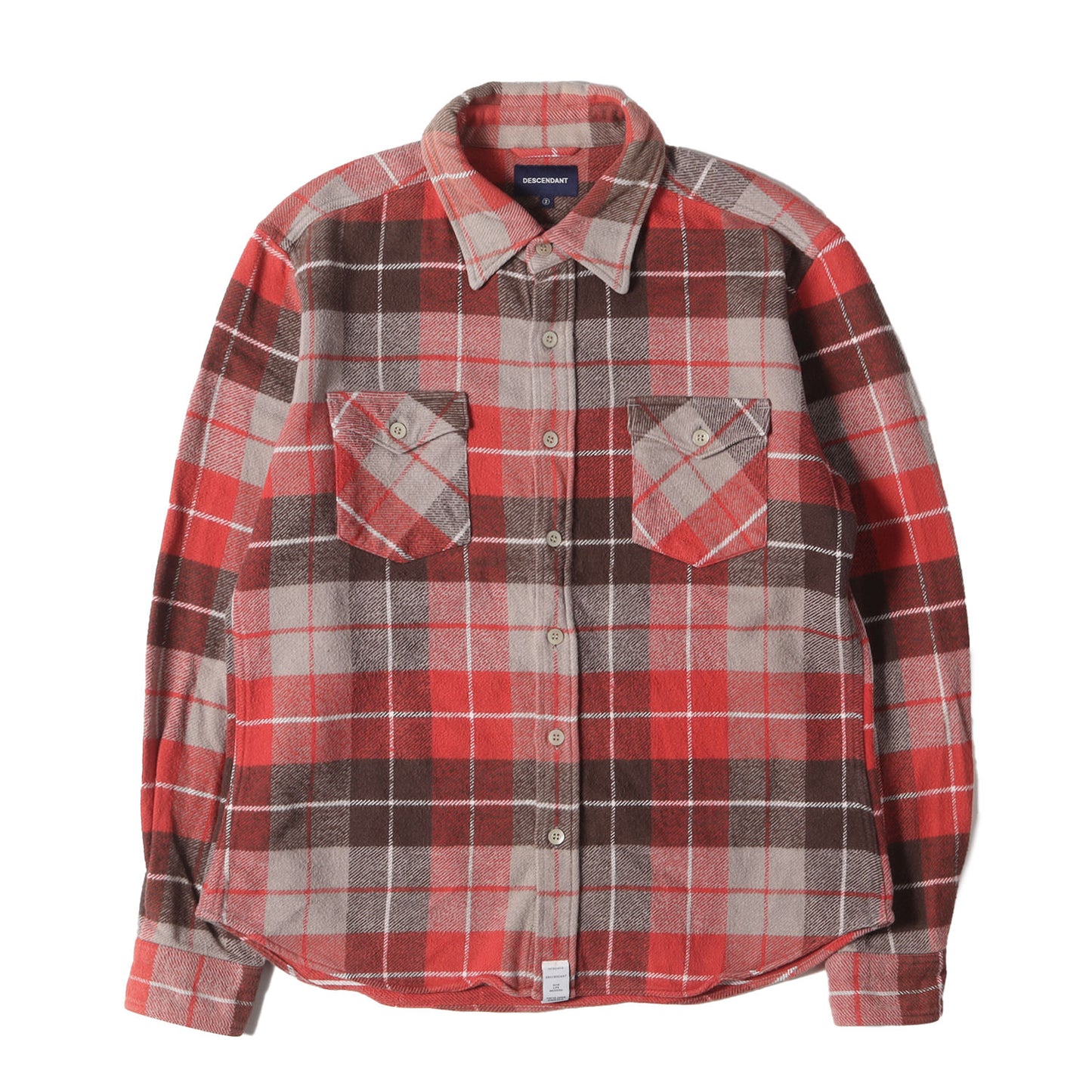 ヘビー チェック フランネルシャツ